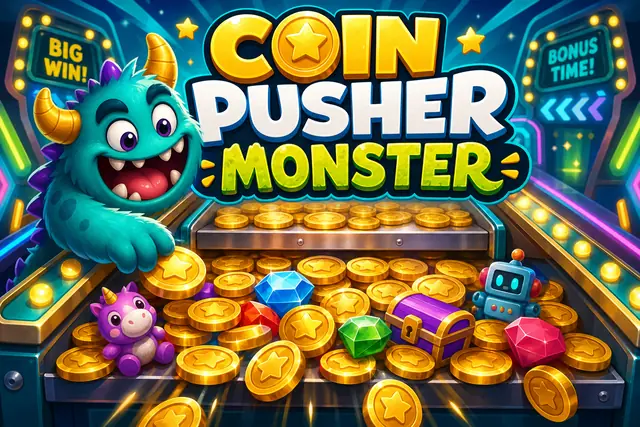 Coin Pusher Monster