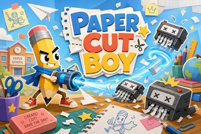 Paper Cut Boy