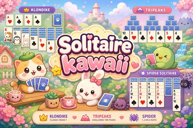 Solitaire kawaii